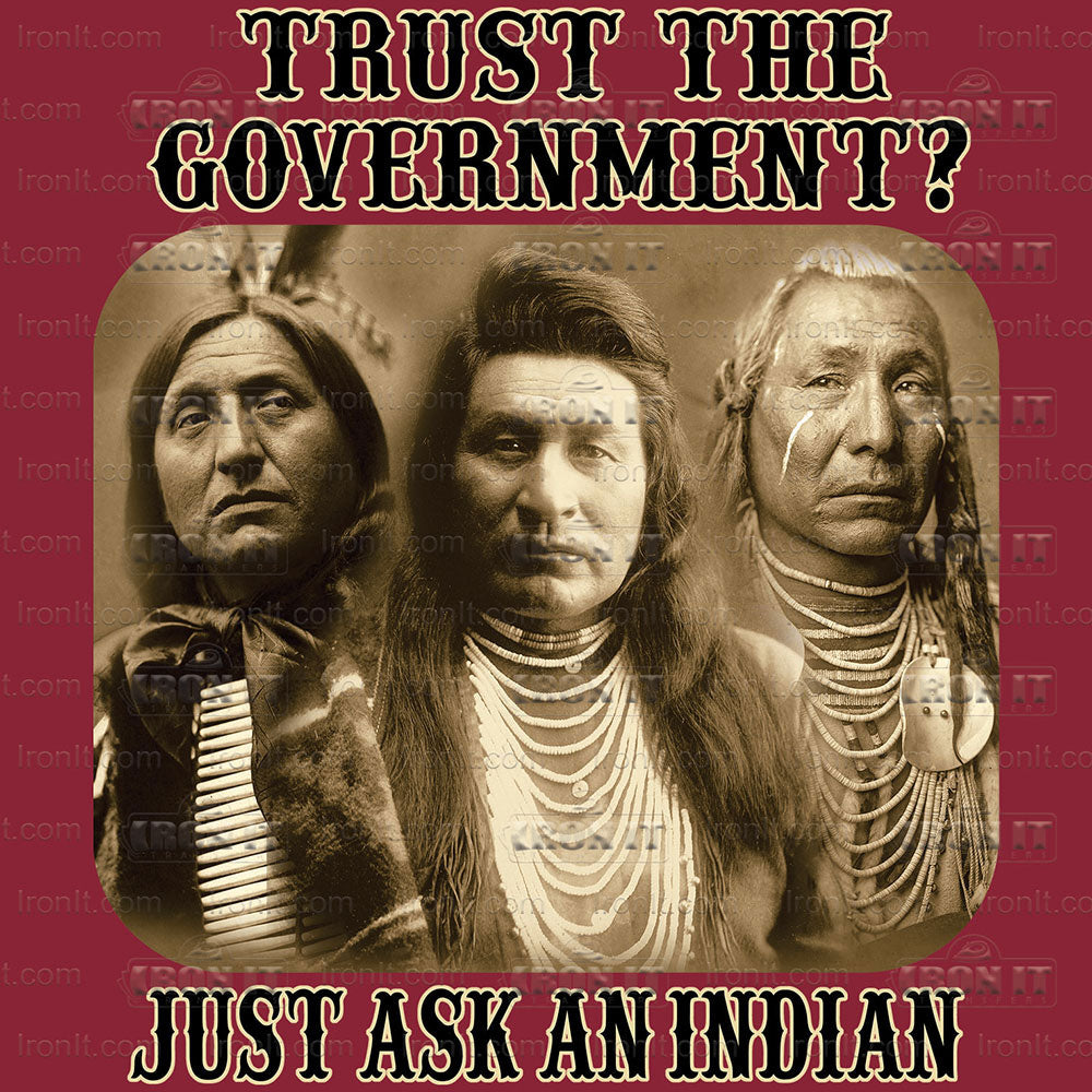 Trust The Government  | American Pride Direct-To-Film Transfer