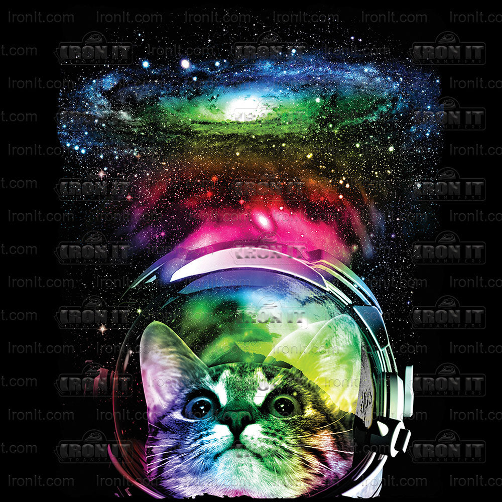 Cosmos Cat | Cats Direct-To-Film Transfer