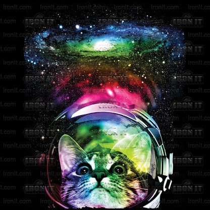 Cosmos Cat | Cats Direct-To-Film Transfer