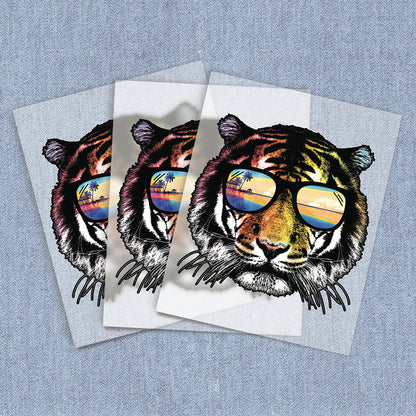 Summer Tiger | Humor & Novelty DTF Heat Transfers