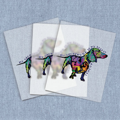 Spirit Dachshund | Dogs DTF Heat Transfers