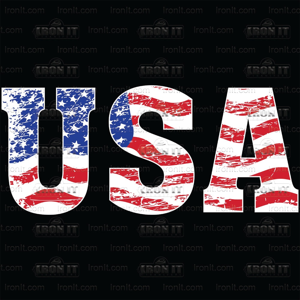 U.S.A. | American Pride Direct-To-Film Transfer