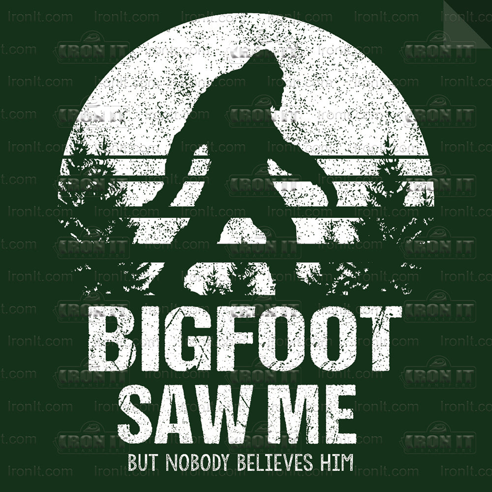 Bigfoot Saw Me | Humor & Novelty Direct-To-Film Transfer