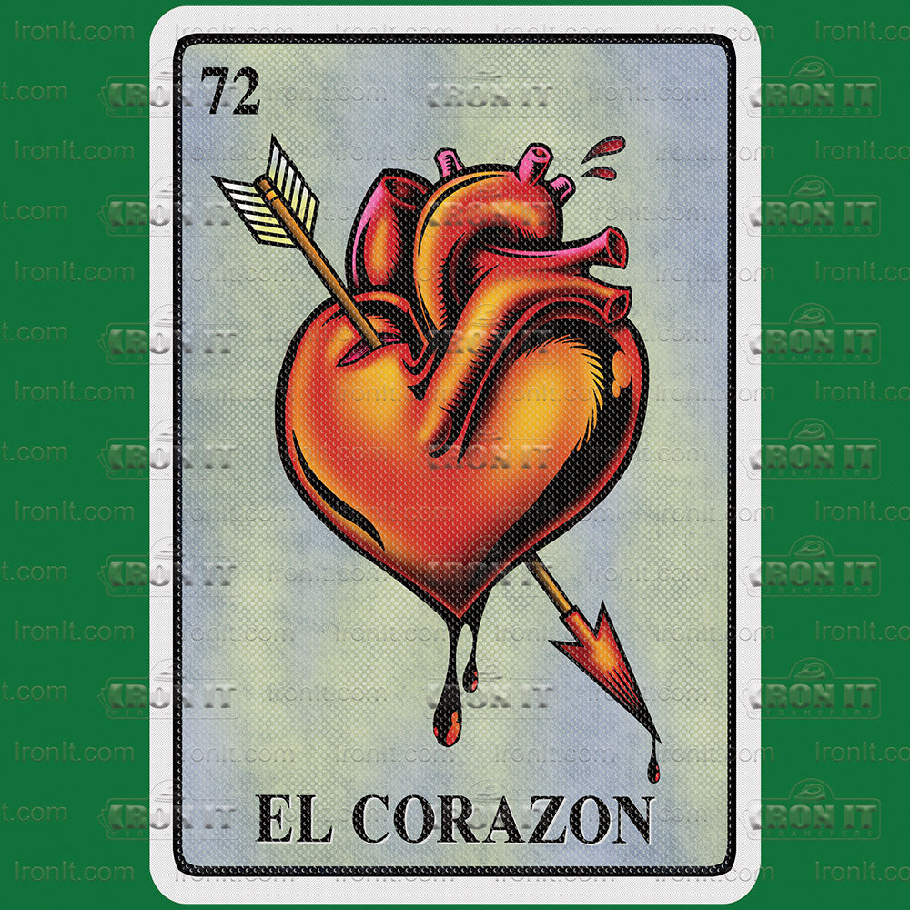 El Corazon | Pop Culture Direct-To-Film Transfer