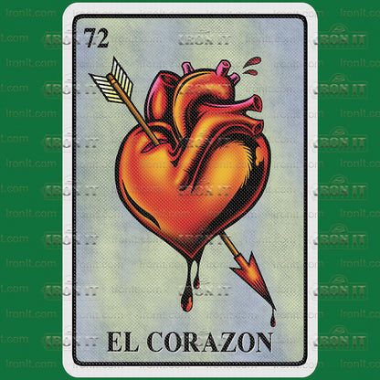 El Corazon | Pop Culture Direct-To-Film Transfer