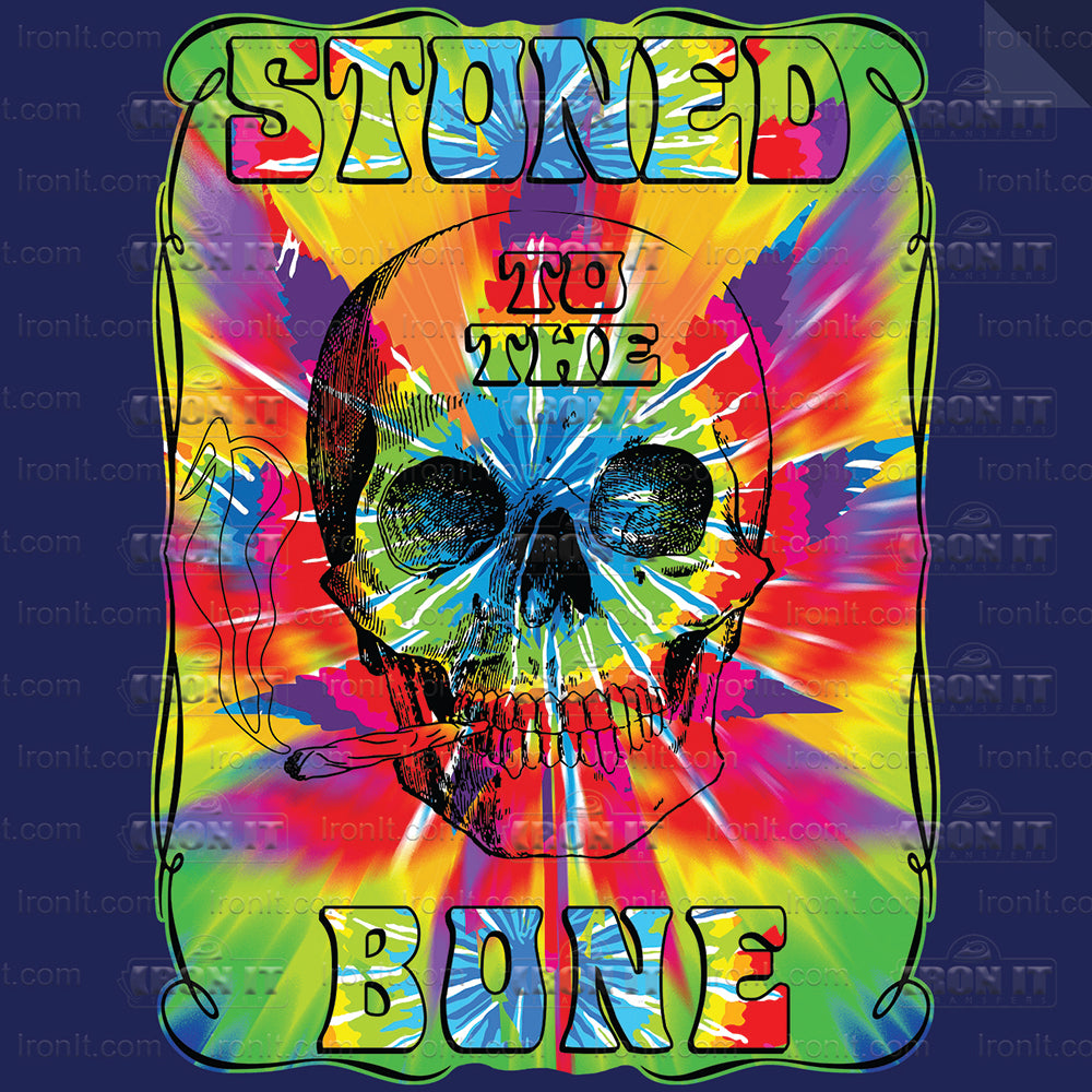 Stoned To The Bone | Humor & Novelty Direct-To-Film Transfer