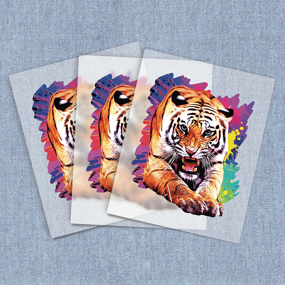 Tiger Jungle | Wildlife DTF Heat Transfers