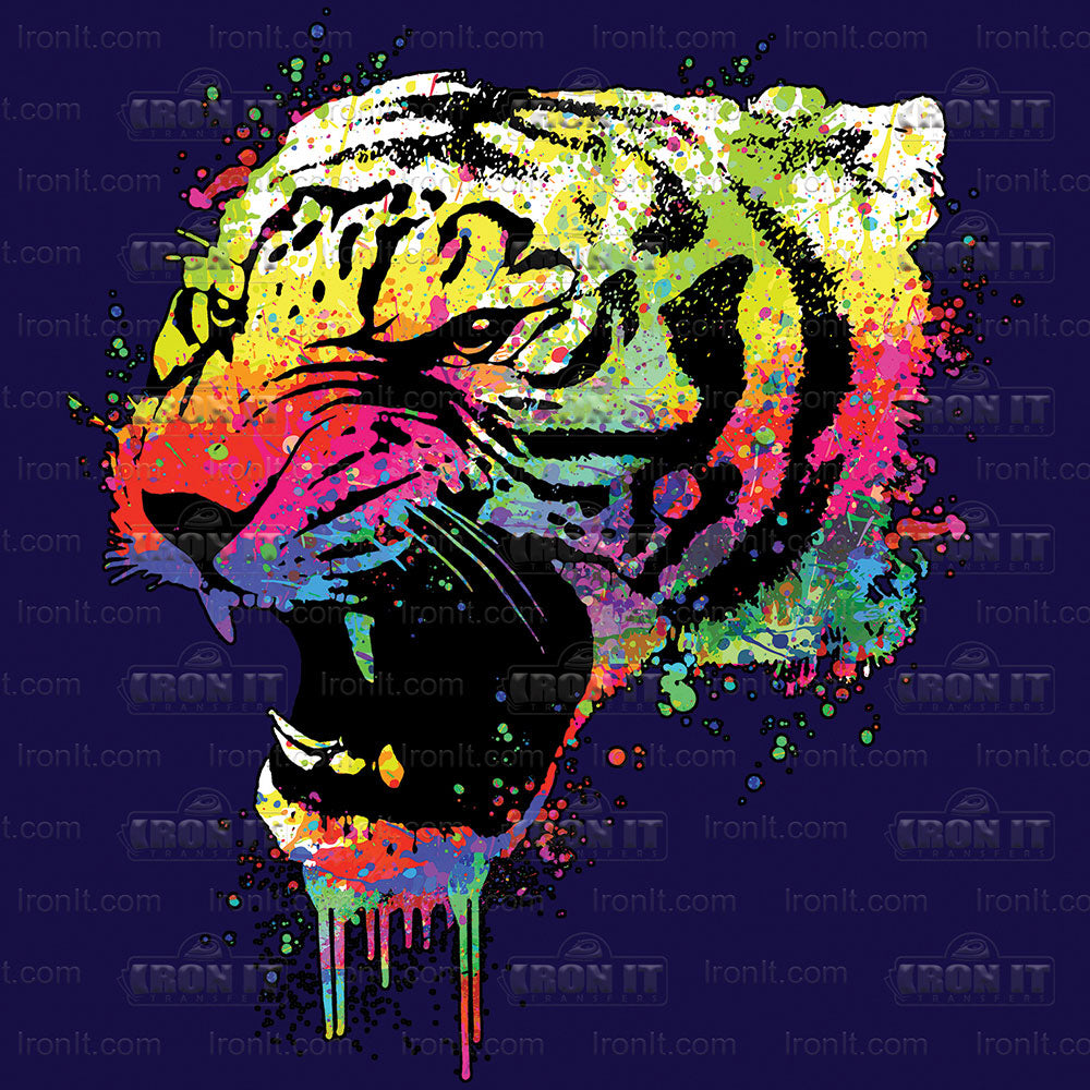 Technicolor Tiger | Wildlife Direct-To-Film Transfer