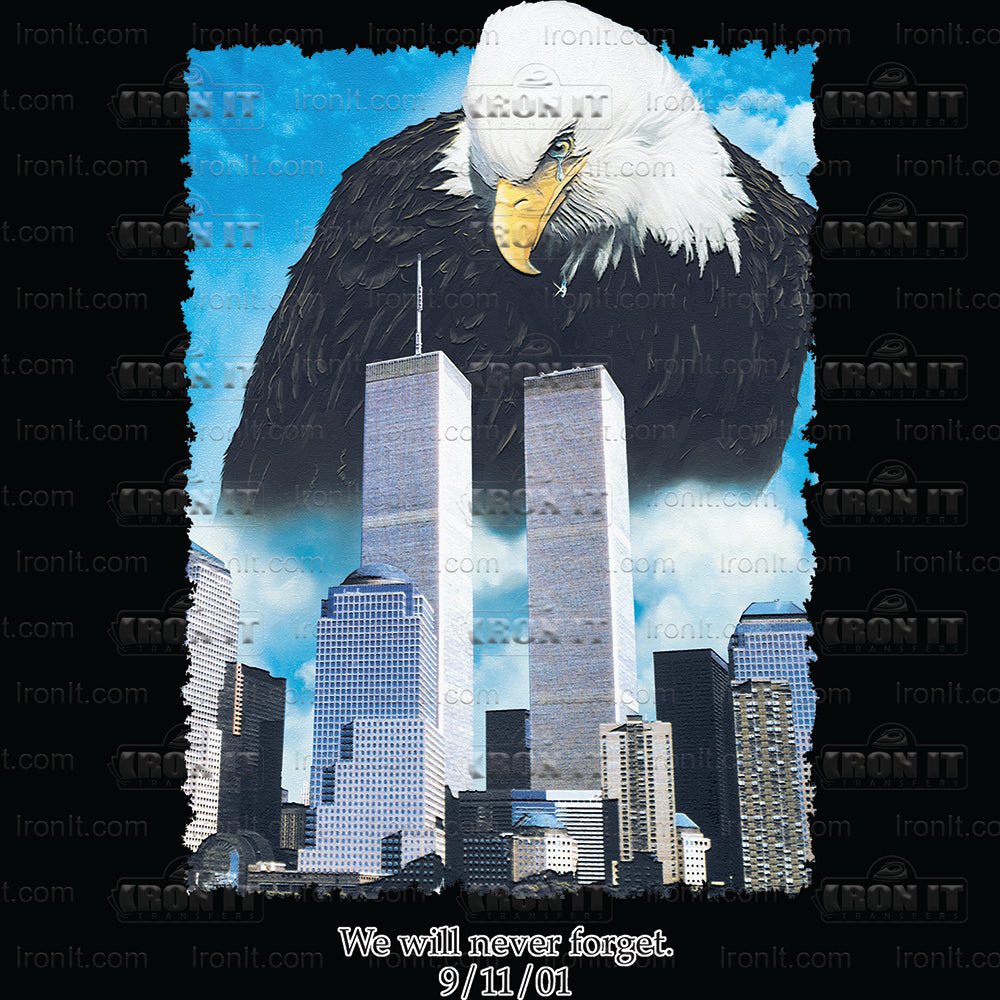 We Will Never Forget | American Pride Direct-To-Film Transfer