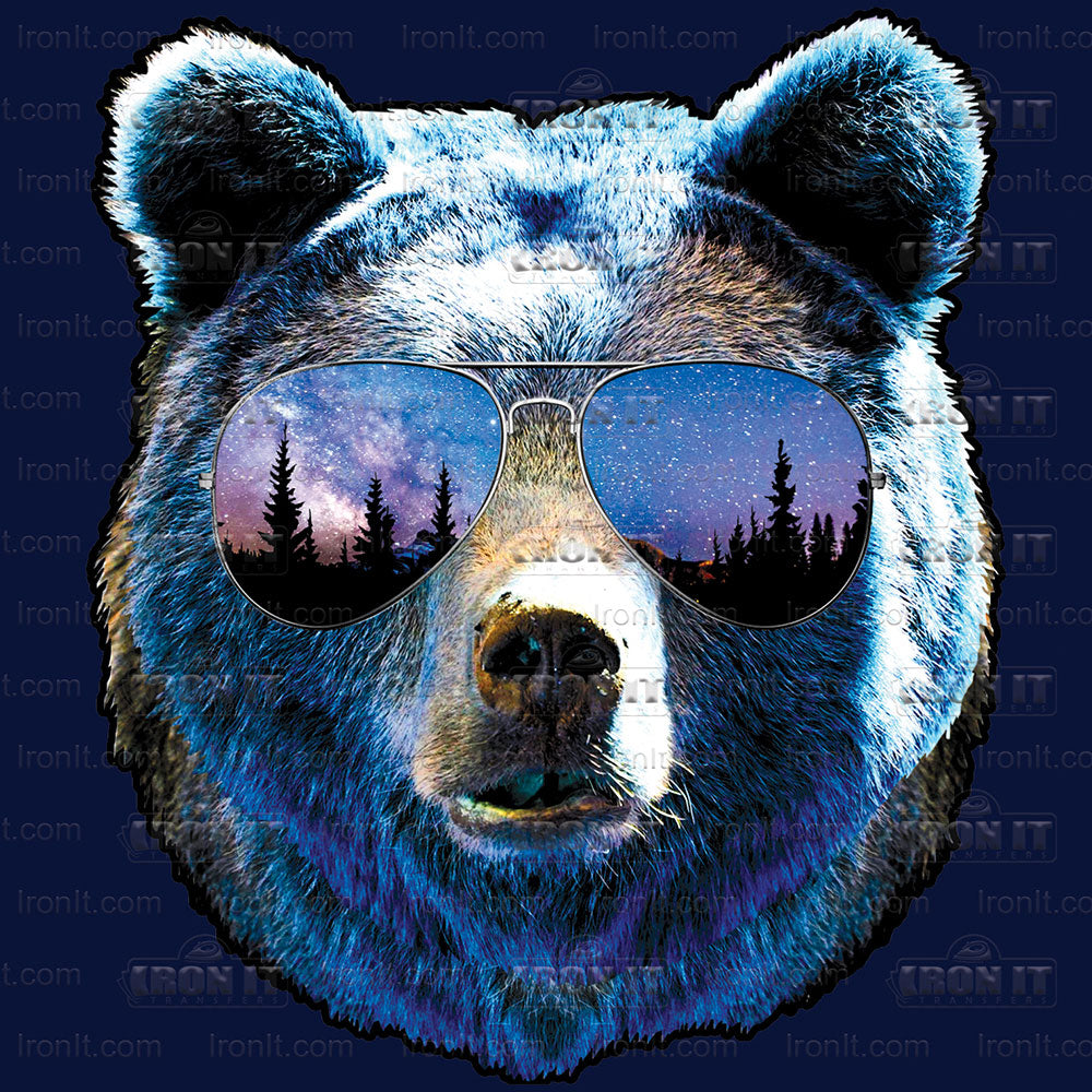 Bear Sunglasses | Humor & Novelty Direct-To-Film Transfer