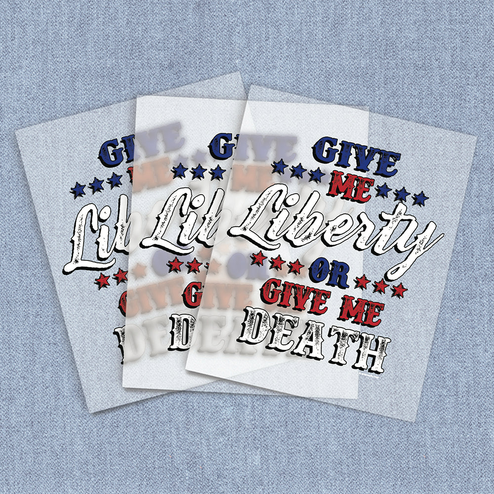 Give Me Liberty | 2nd Amendment DTF Heat Transfers