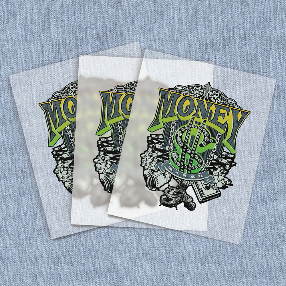 Money | Humor & Novelty DTF Heat Transfers