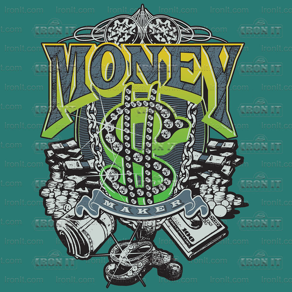 Money | Humor & Novelty Direct-To-Film Transfer