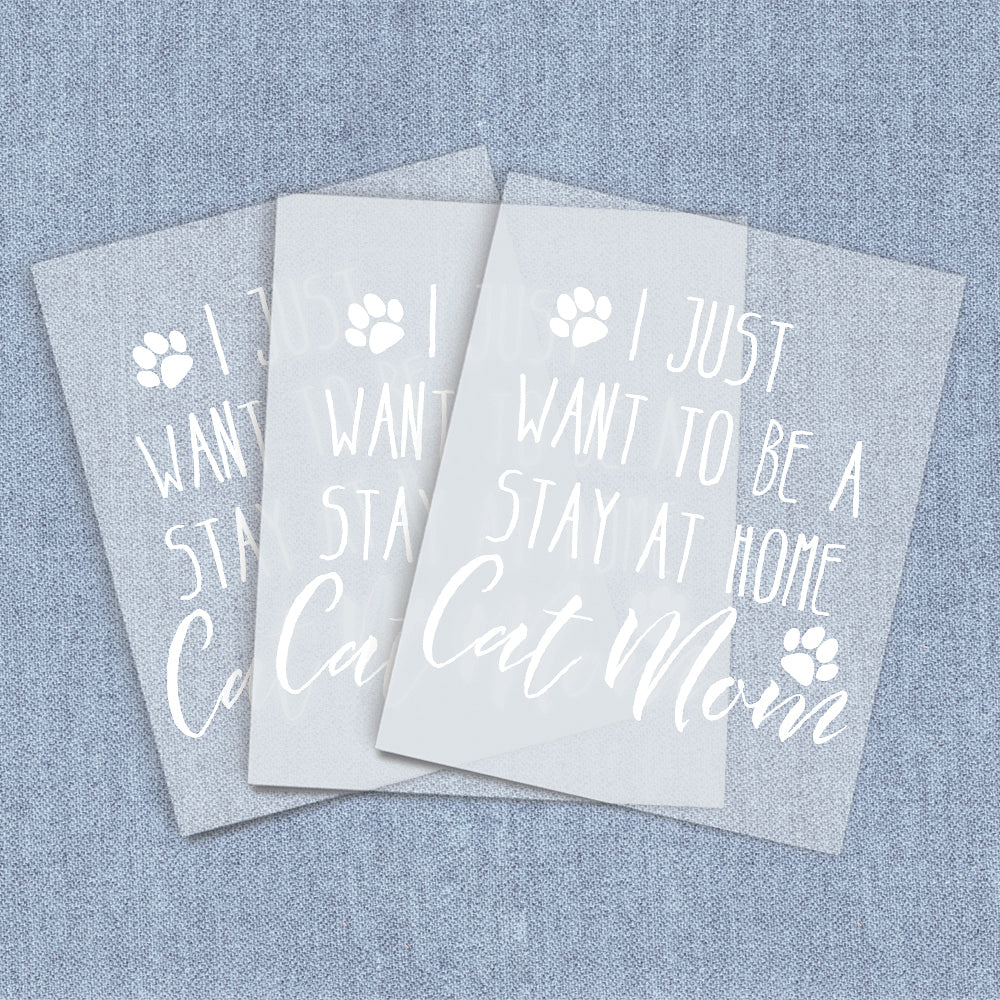 SAH Cat Mom | Cats DTF Heat Transfers