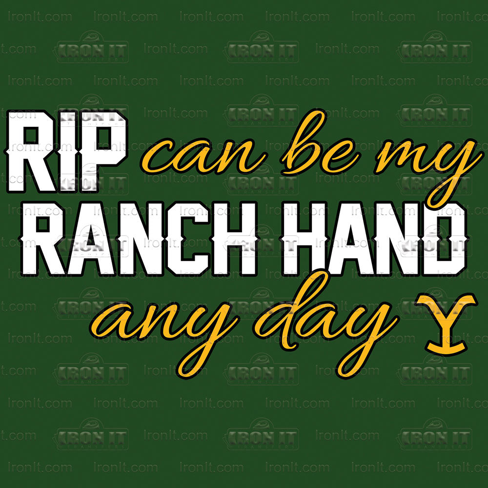 Rip Ranch Hand | Pop Culture Direct-To-Film Transfer