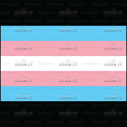 Trans Flag | Halloween Direct-To-Film Heat Transfers