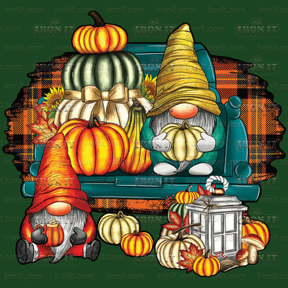 Rainbow Pumpkin | Fall Direct-To-Film Heat Transfers