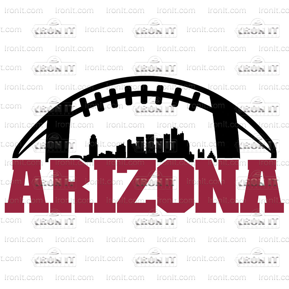 Arizona Football | Sports, Football Direct to Film Heat Transfers