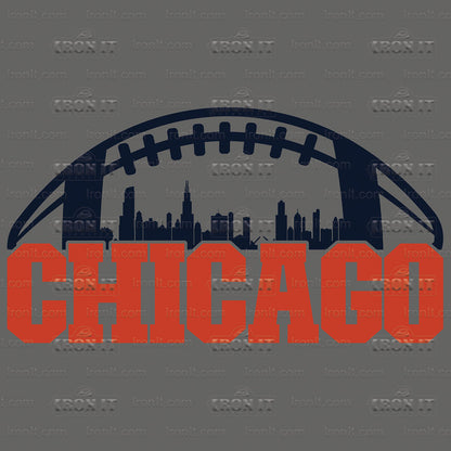 Chicago Football | Sports, Football Direct to Film Heat Transfers