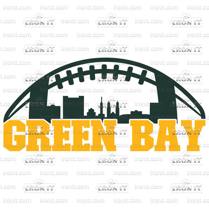 Green Bay Football | Sports, Football Direct to Film Heat Transfers