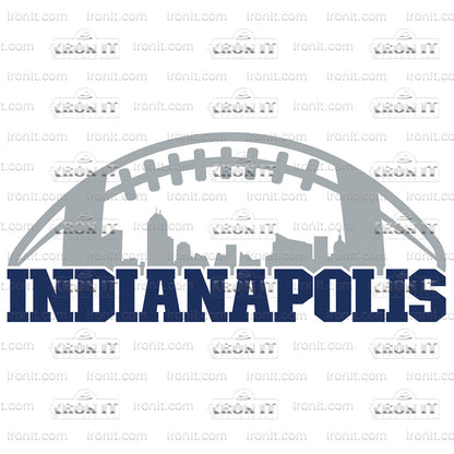 Indianapolis Football | Sports, Football Direct to Film Heat Transfers