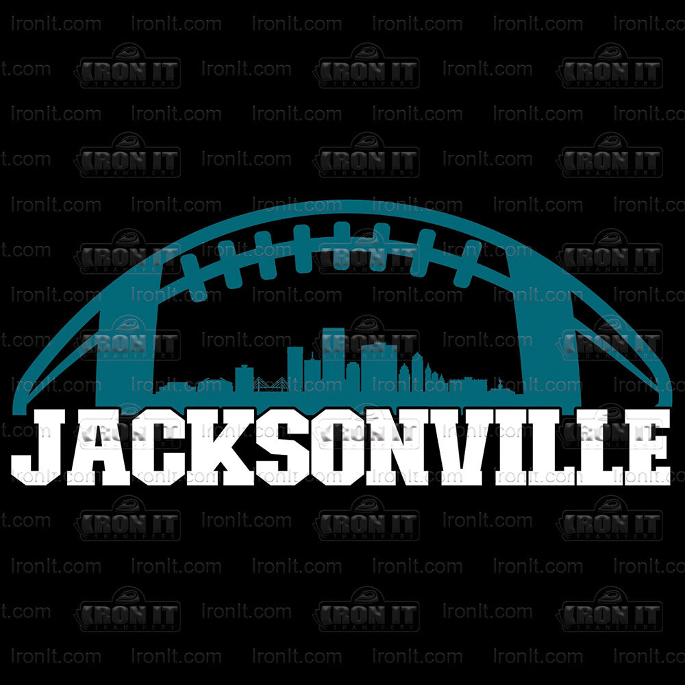 Jacksonville Football | Sports, Football Direct to Film Heat Transfers