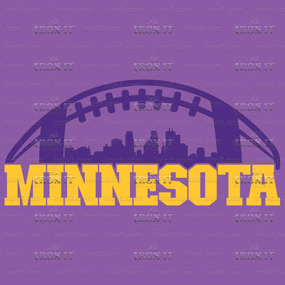 Minnesota Football | Sports, Football Direct to Film Heat Transfers