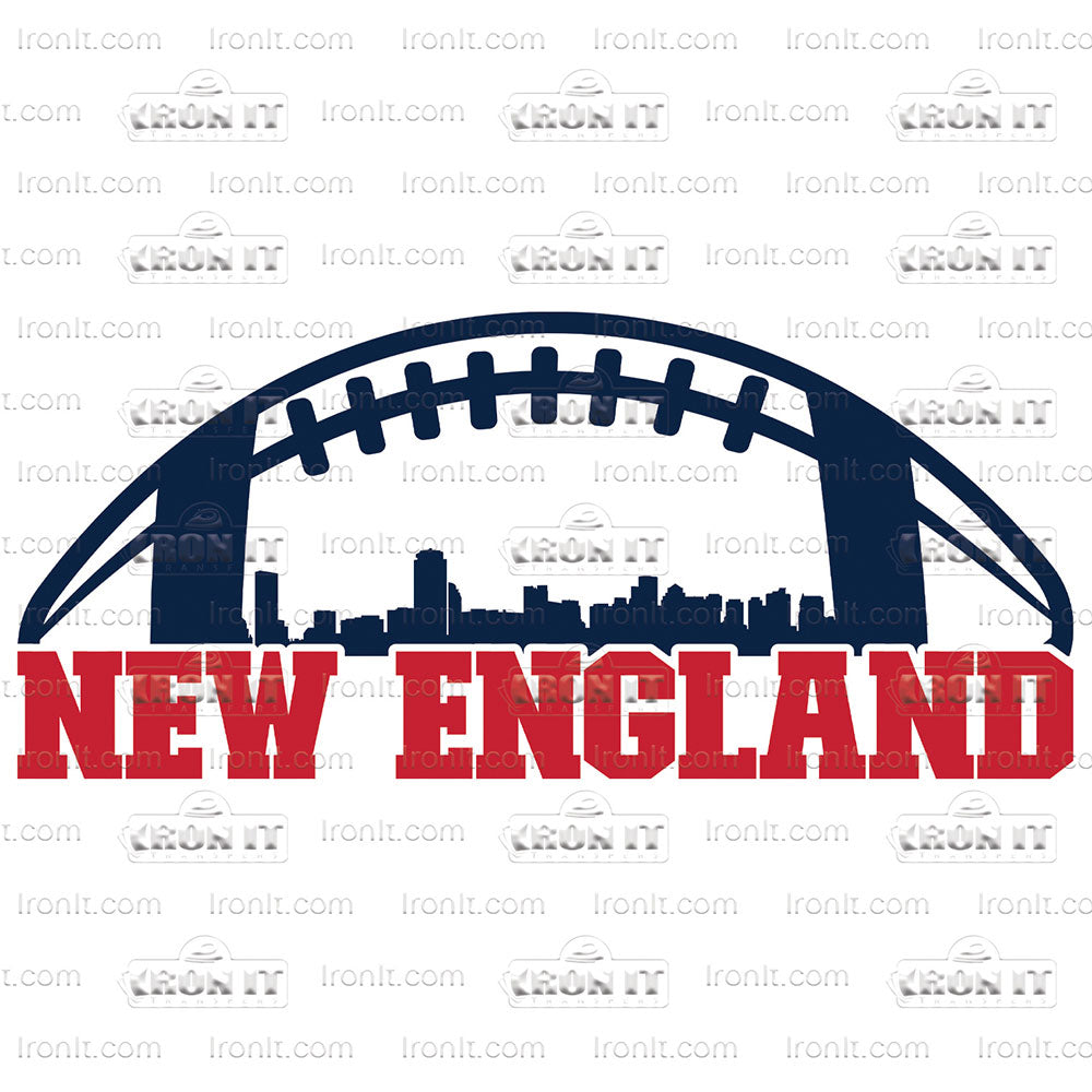 New England Football | Sports, Football Direct to Film Heat Transfers