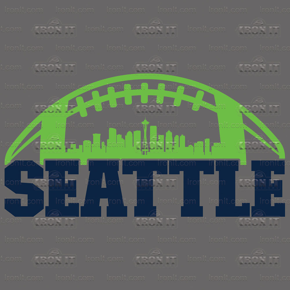 Seattle Football | Sports, Football Direct to Film Heat Transfers