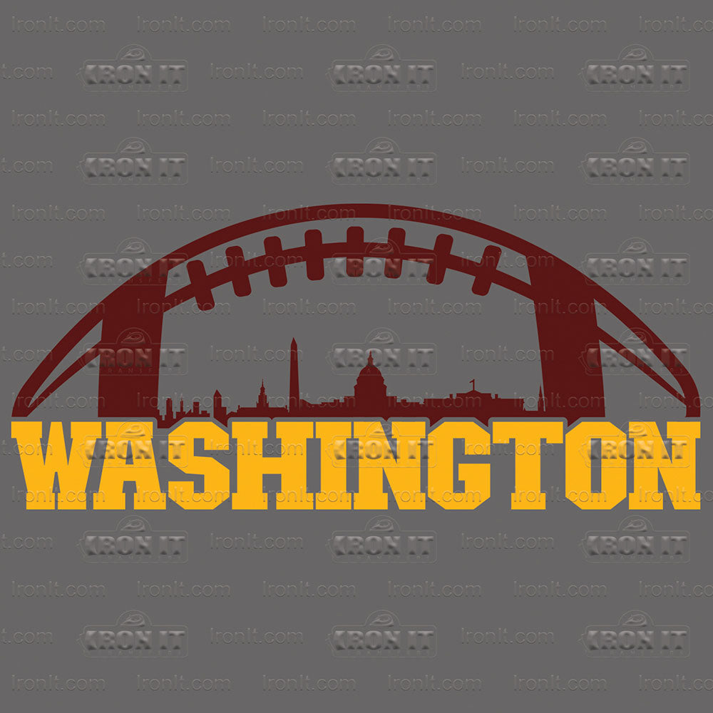 Washington Football | Sports, Football Direct to Film Heat Transfers