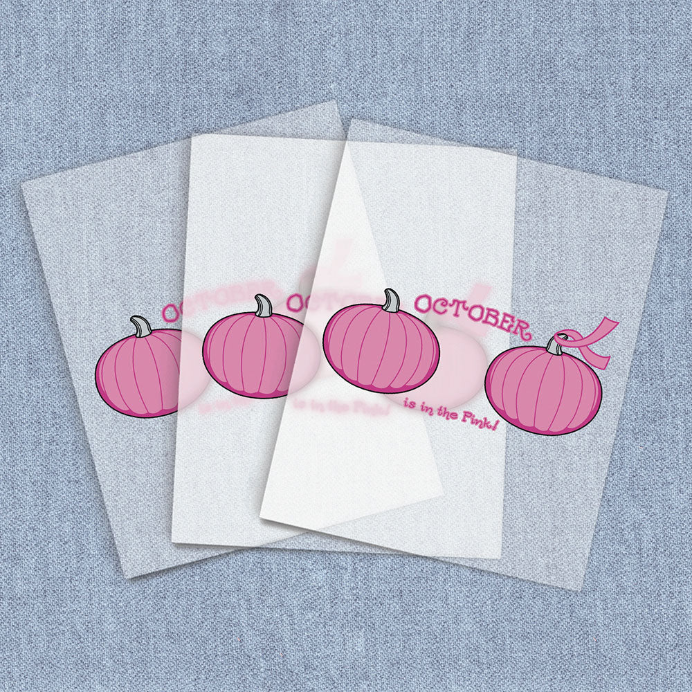 October is in the Pink! | Breast Cancer Awareness DTF Heat Transfers