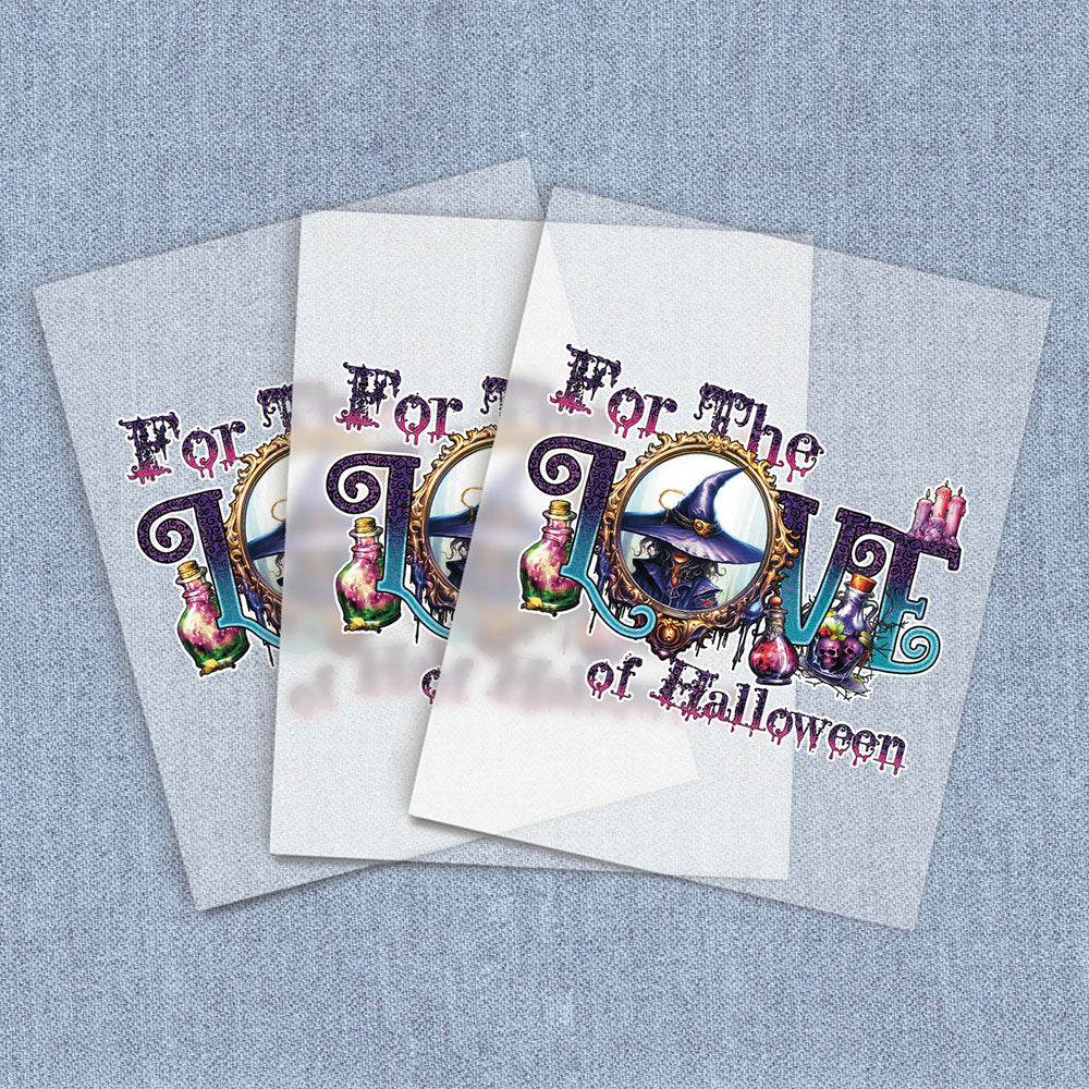 Love of Halloween | Halloween DTF Heat Transfers