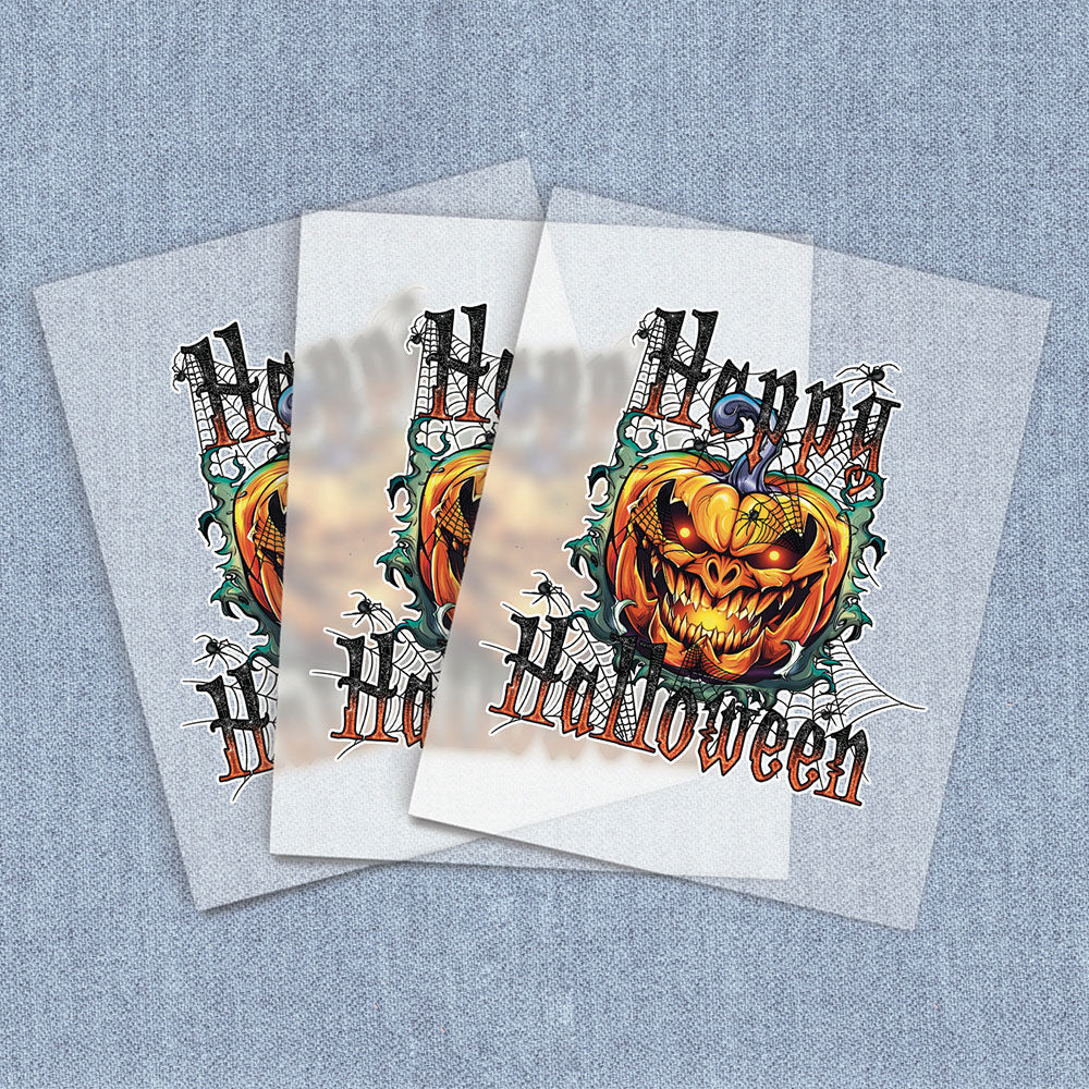 Scary Pumpkin | Halloween DTF Heat Transfers