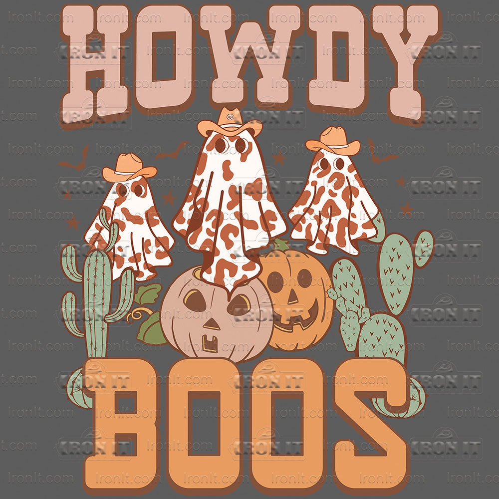 Howdy Boos | Halloween Direct-To-Film Heat Transfers