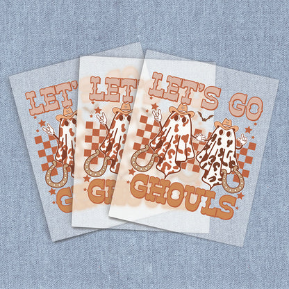 Let's Go Ghouls | Halloween DTF Heat Transfers