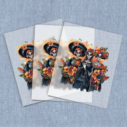 Day of the Dead Family | Seasonal & Holiday DTF Heat Transfers