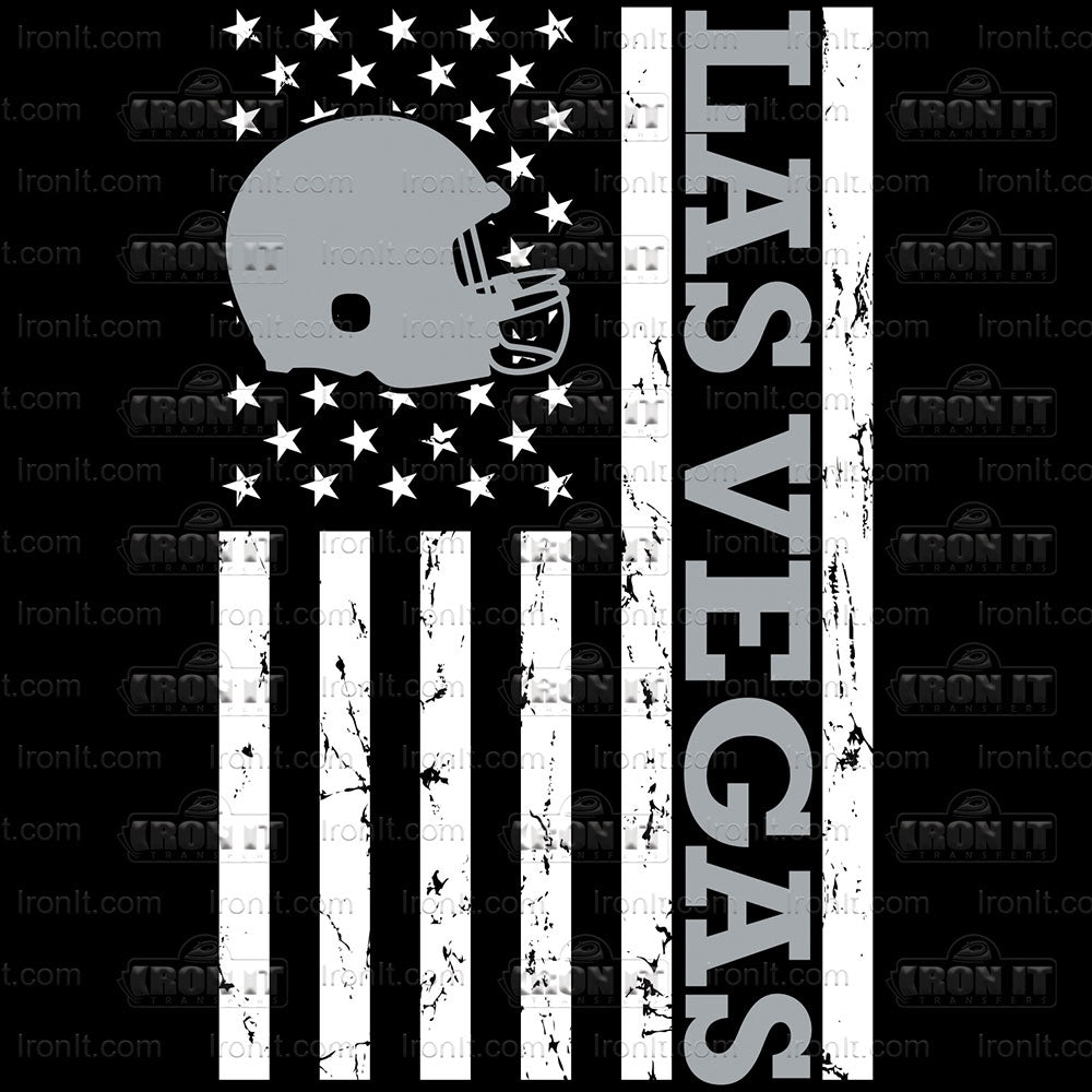 Las Vegas Football Flag | Sports, Football Direct to Film Heat Transfers