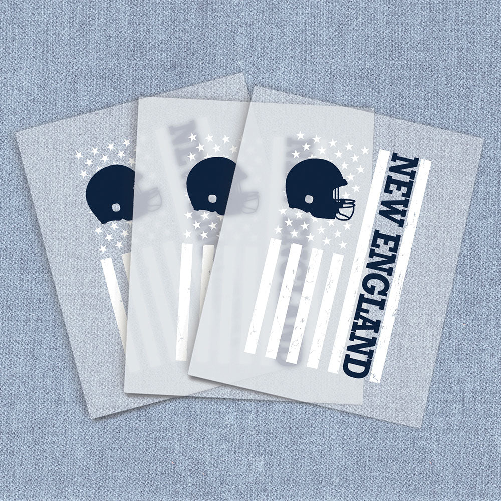 New England Football Flag | Sports, Football DTF Heat Transfers