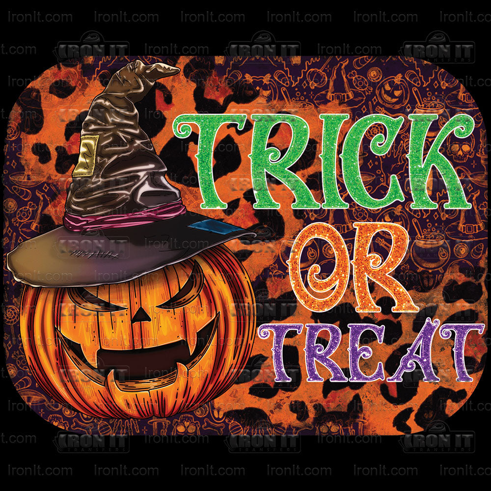 Trick or Treat Pumpkin | Halloween Direct-To-Film Heat Transfers