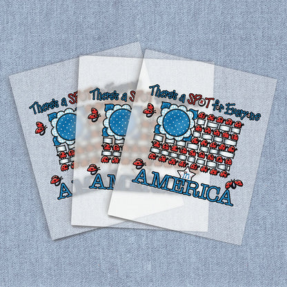 Spot for Everyone in America | American Pride DTF Heat Transfers