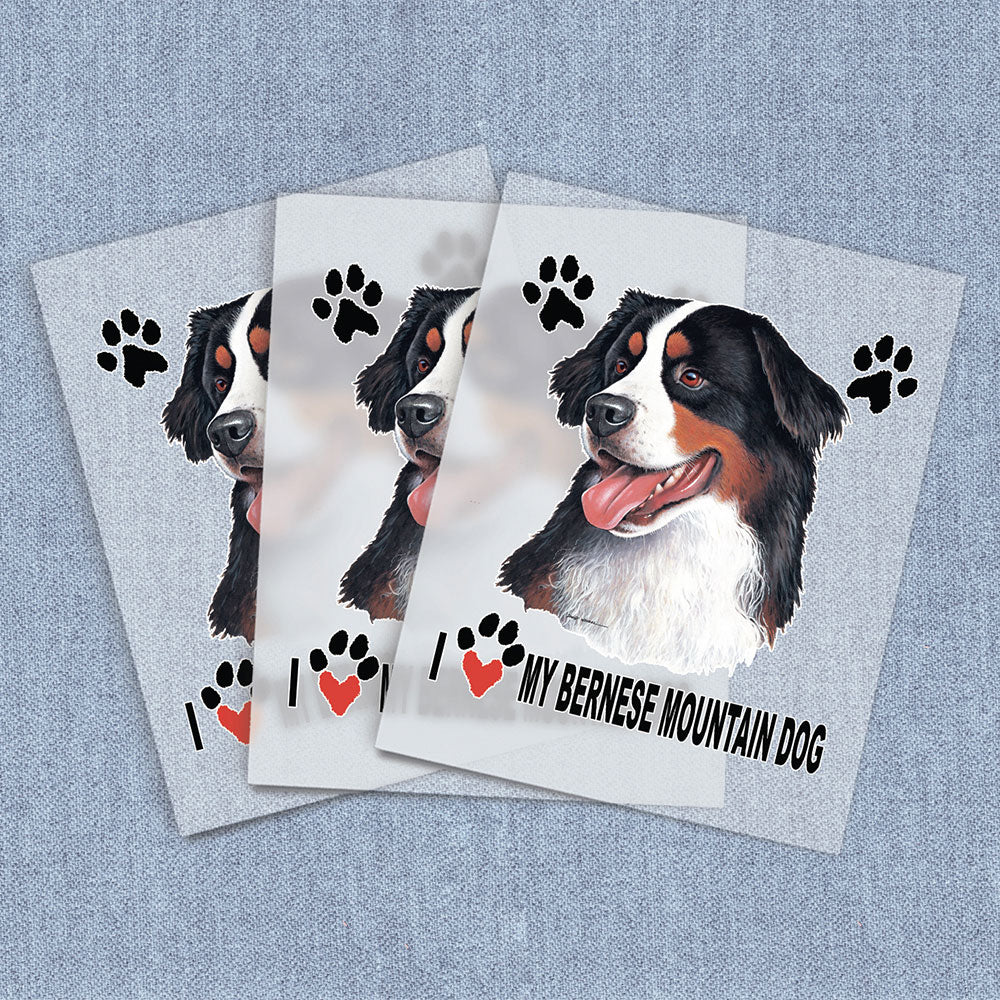 Bernese Mountain Dog | Dogs DTF Heat Transfers