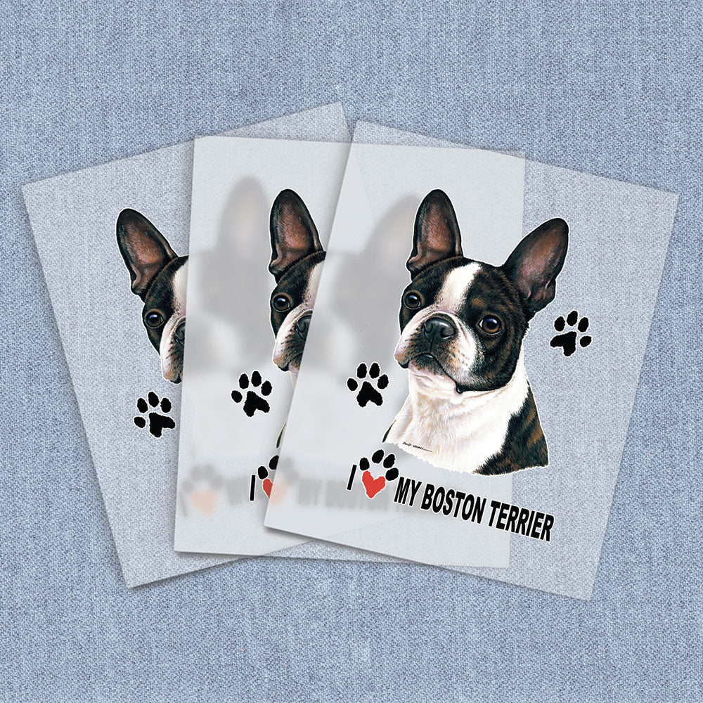 Boston Terrier | Dogs DTF Heat Transfers