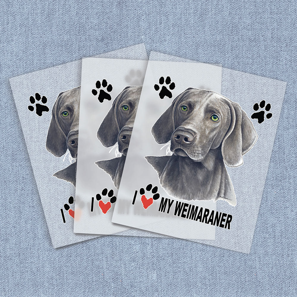 Weimaraner | Dogs DTF Heat Transfers