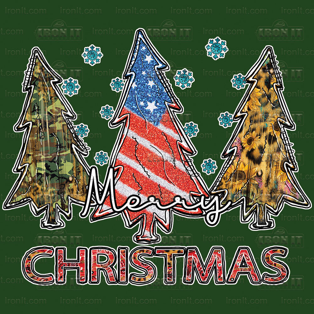 Army Christmas Tree | Seasonal, Christmas Direct to Film Heat Transfers