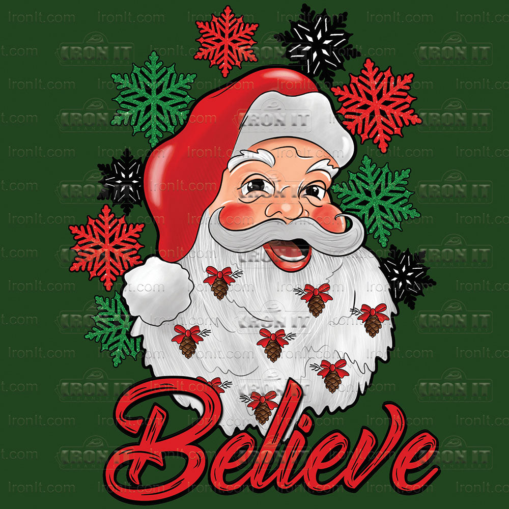 Believe | Seasonal, Christmas Direct to Film Heat Transfers