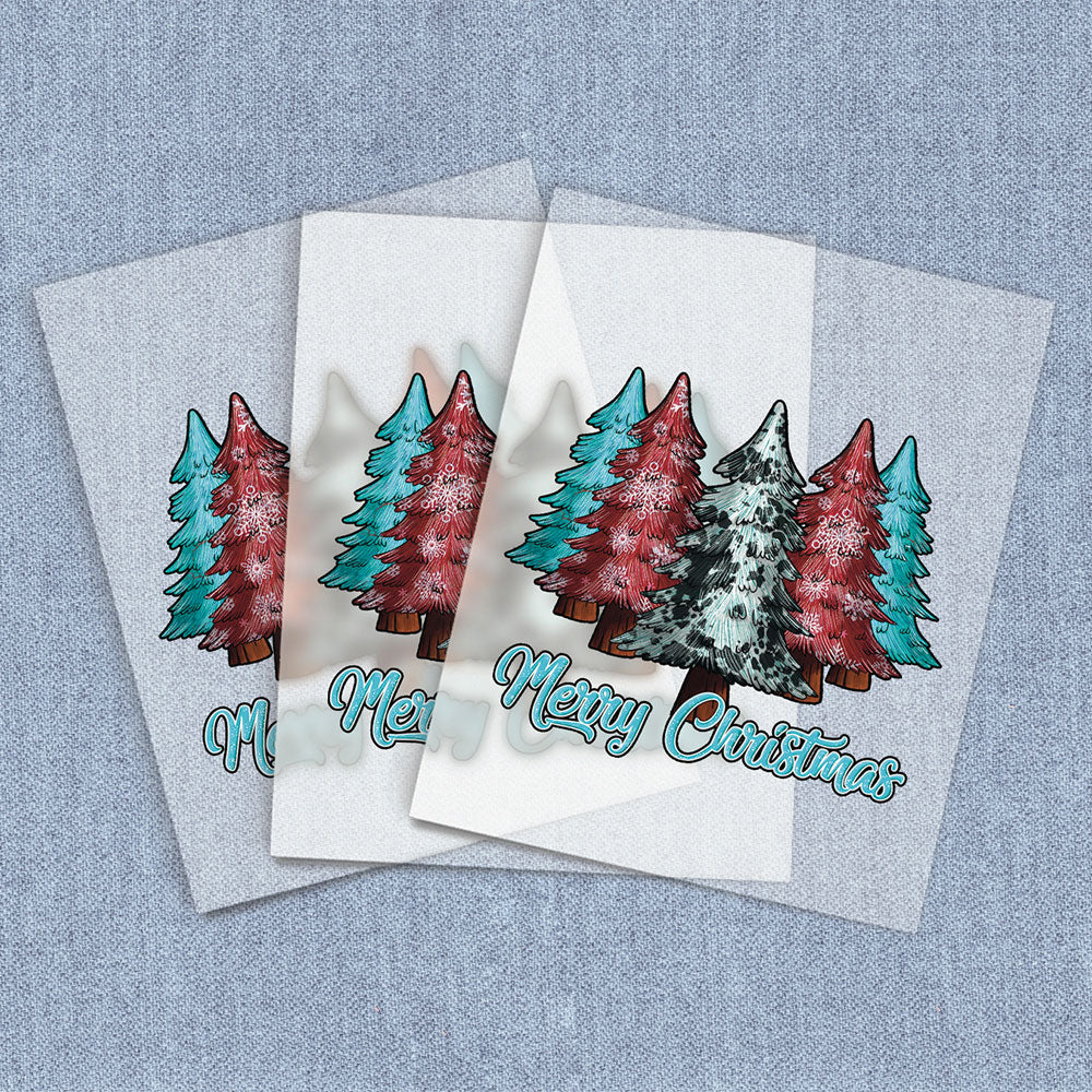 Christmas Dalmatian Trees | Seasonal, Christmas DTF Heat Transfers