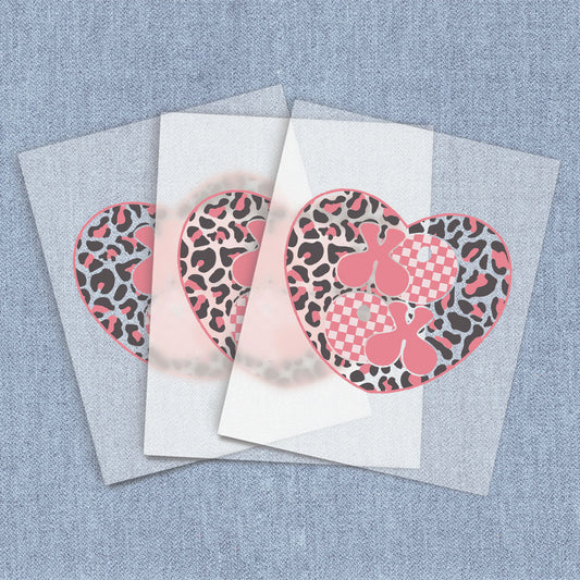 XOXO Leopard Heart