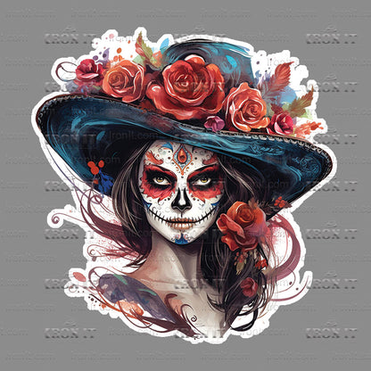 Day Of Dead Edgy Hat