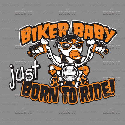 Biker Baby Just Born To Ride