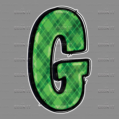 G Green Argyle